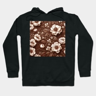 White Flowers Hoodie